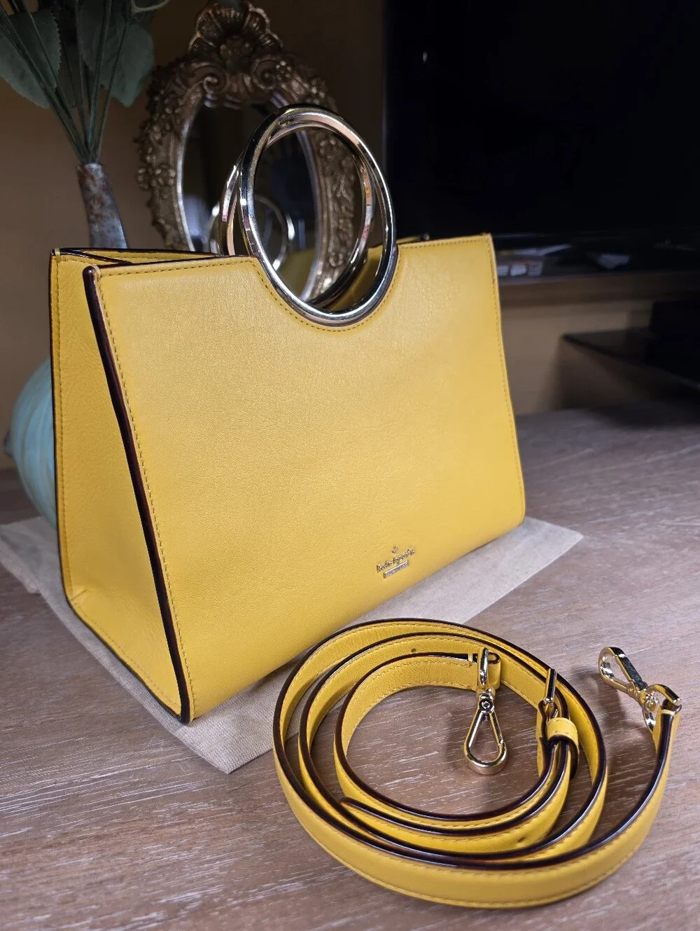 Kate Spade New York White Rock Road Sam Handbag w/ Removable Strap (Retail $358)